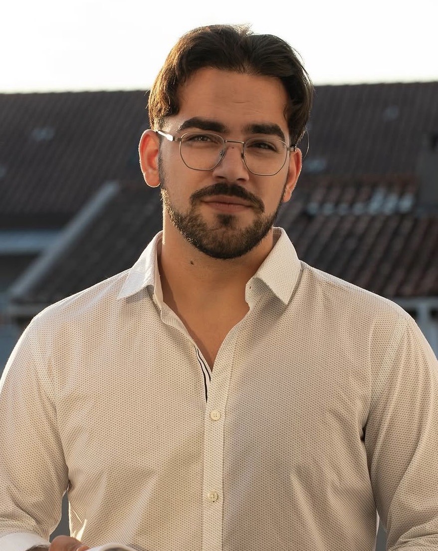 Retrato de José Carlos, responsável pelo JCC